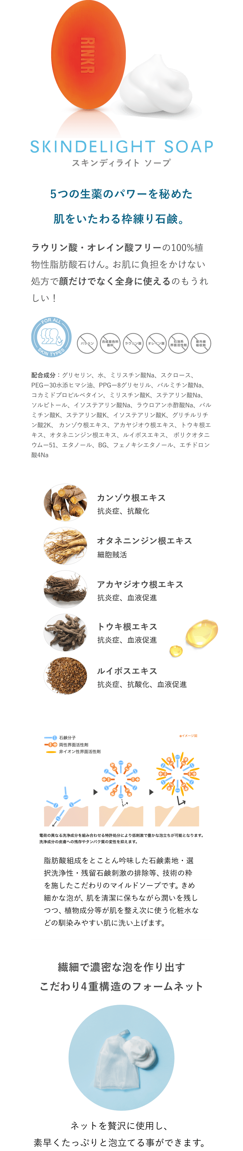 スキンディライト ソープ